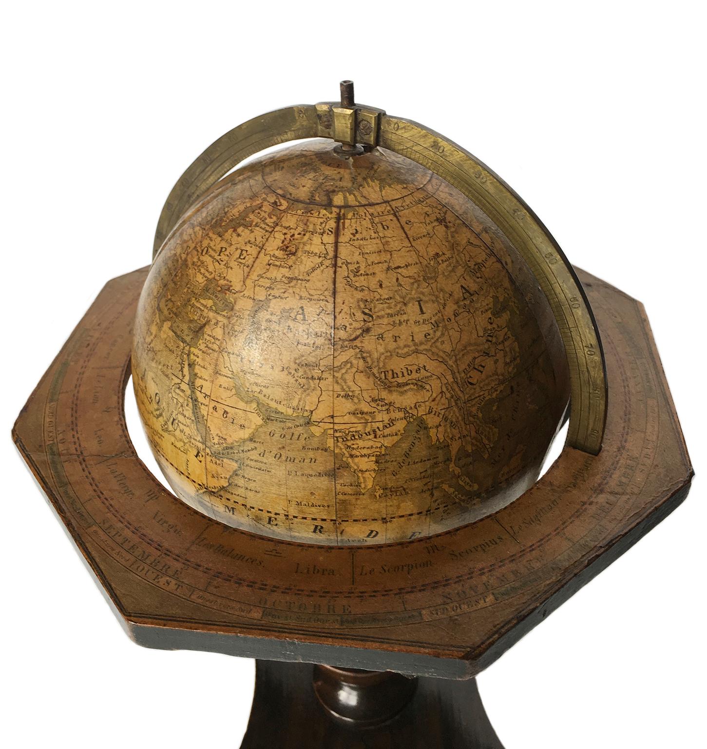 Other German Globe by C. Abel-Klinger, Nuremberg, circa 1860 For Sale