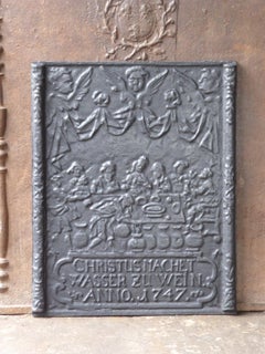 German Gothic Style 'Religious Theme' Fireback