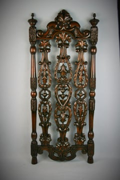 French  Hand Carved Wood Architectural Element, Circa 1910