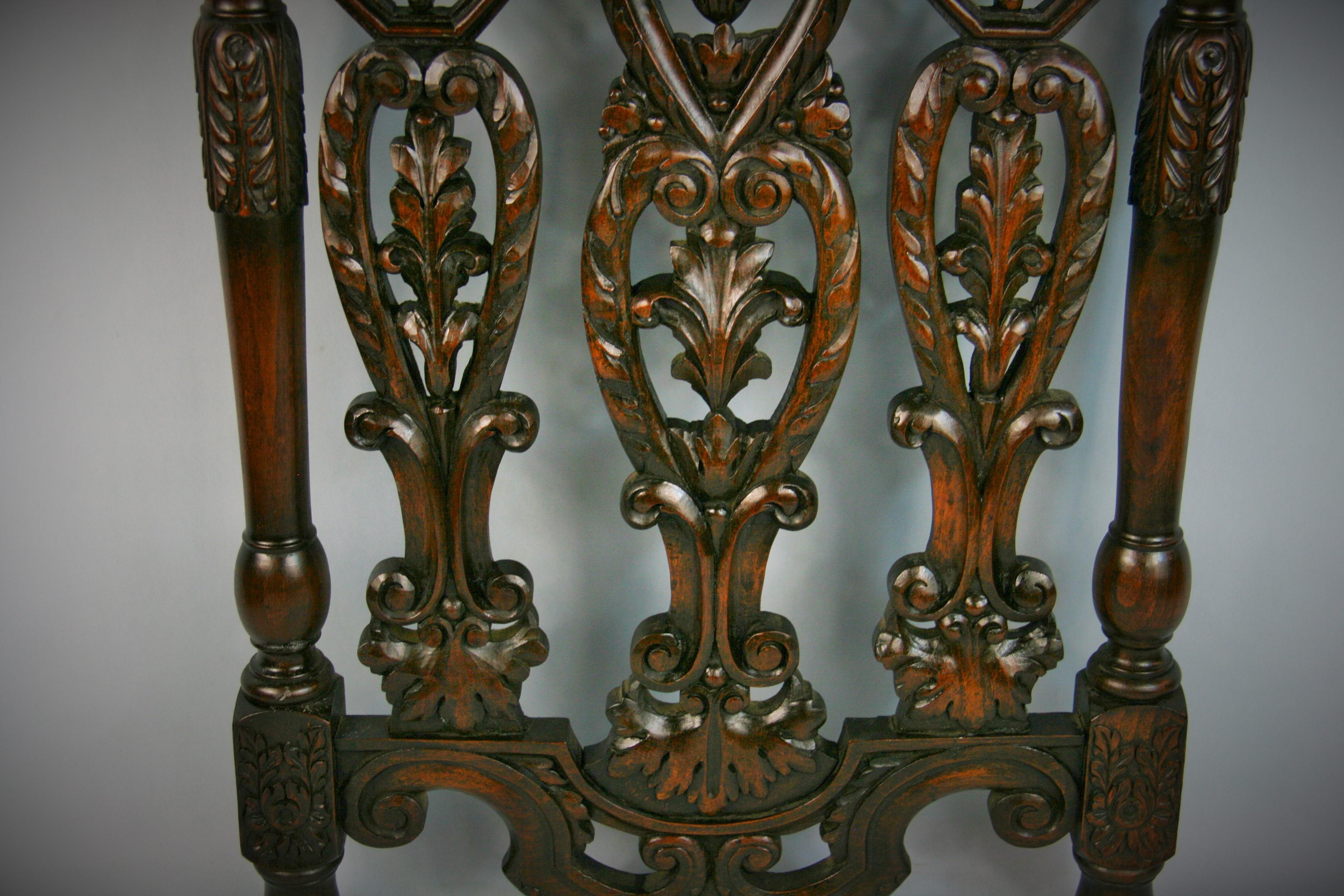 German Hand Carved Wood Architectural Element, Circa 1910 For Sale 1