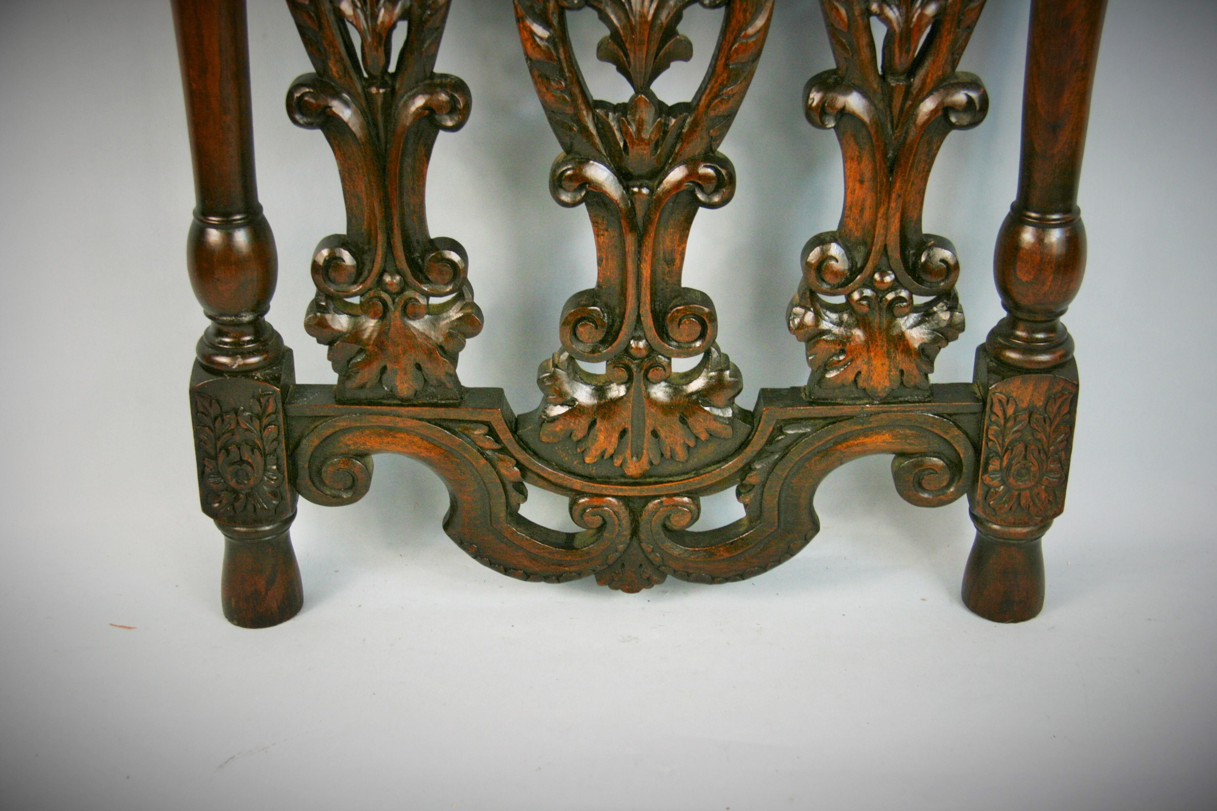 German Hand Carved Wood Architectural Element, Circa 1910 For Sale 2