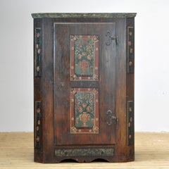 German Hand Painted Cabinet from 1812