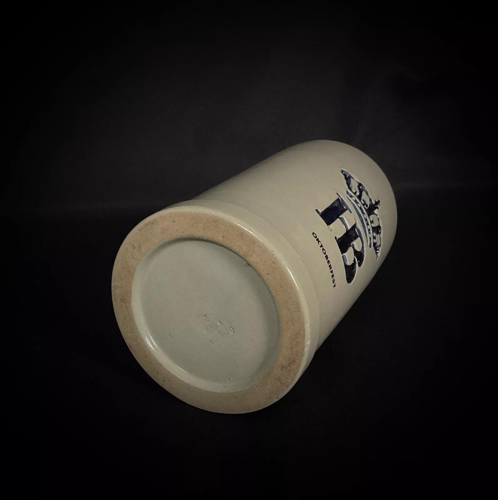 Jarra de Cerveza Alemana HB Oktoberfest - Original King 2 - 2Y379 Cerámico en venta