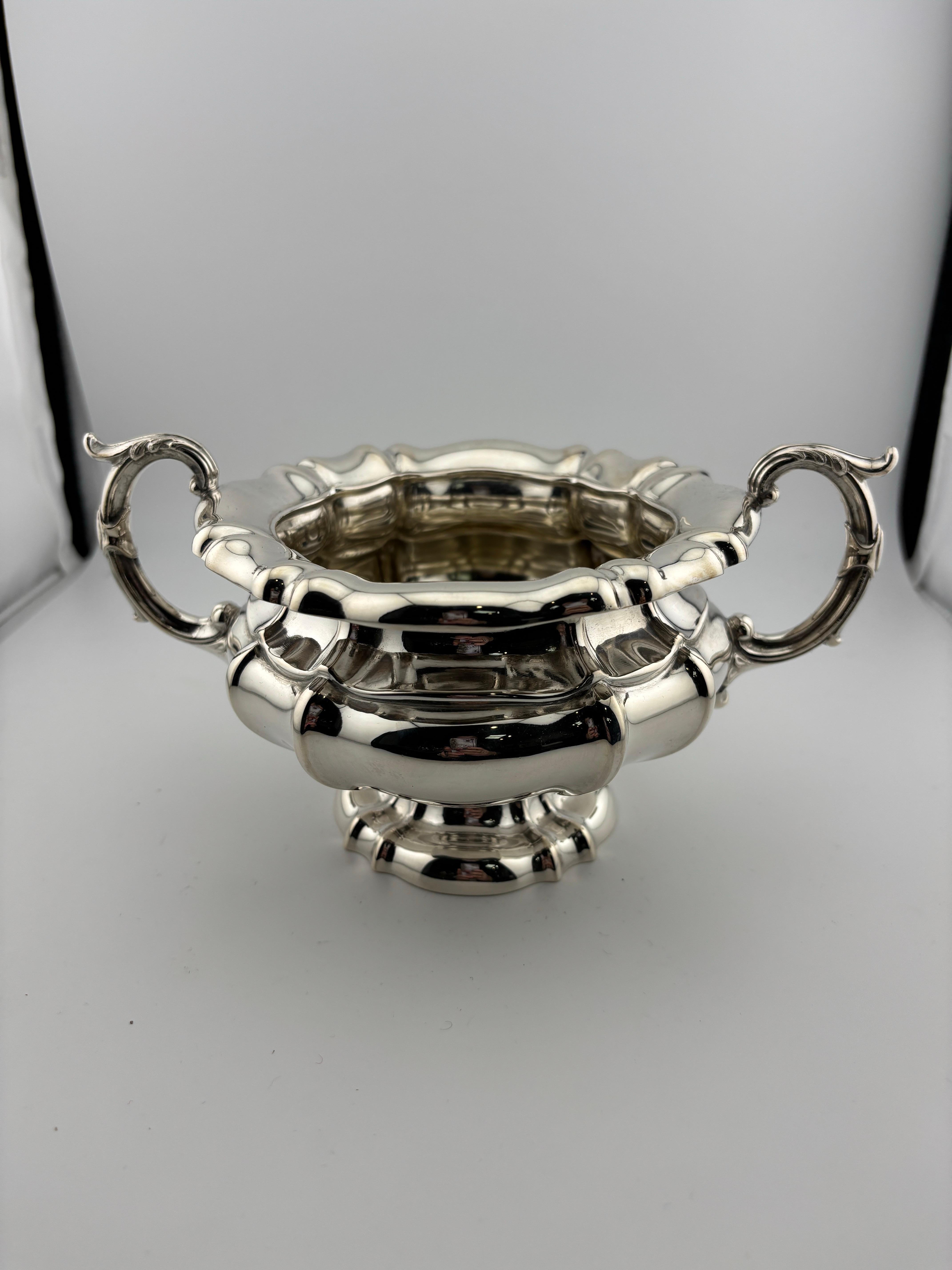 German Heisler 800 Silver, Pre World War II Era 5 Piece Coffee Tea Service Set For Sale 6