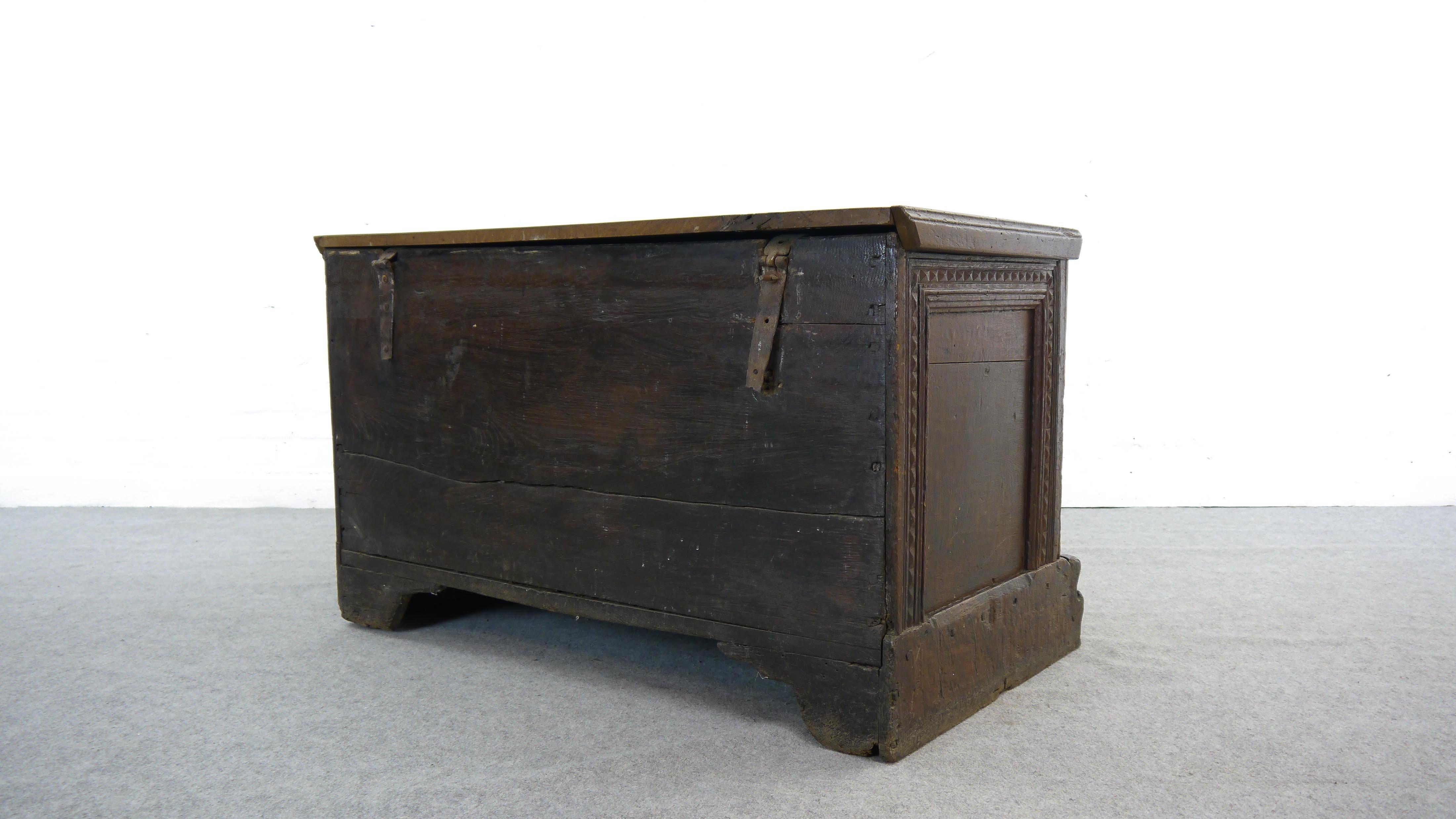 oak hope chest