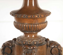 German Inlaid Mahogany Centre Table