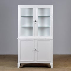 German Iron medical cabinet, 1930s