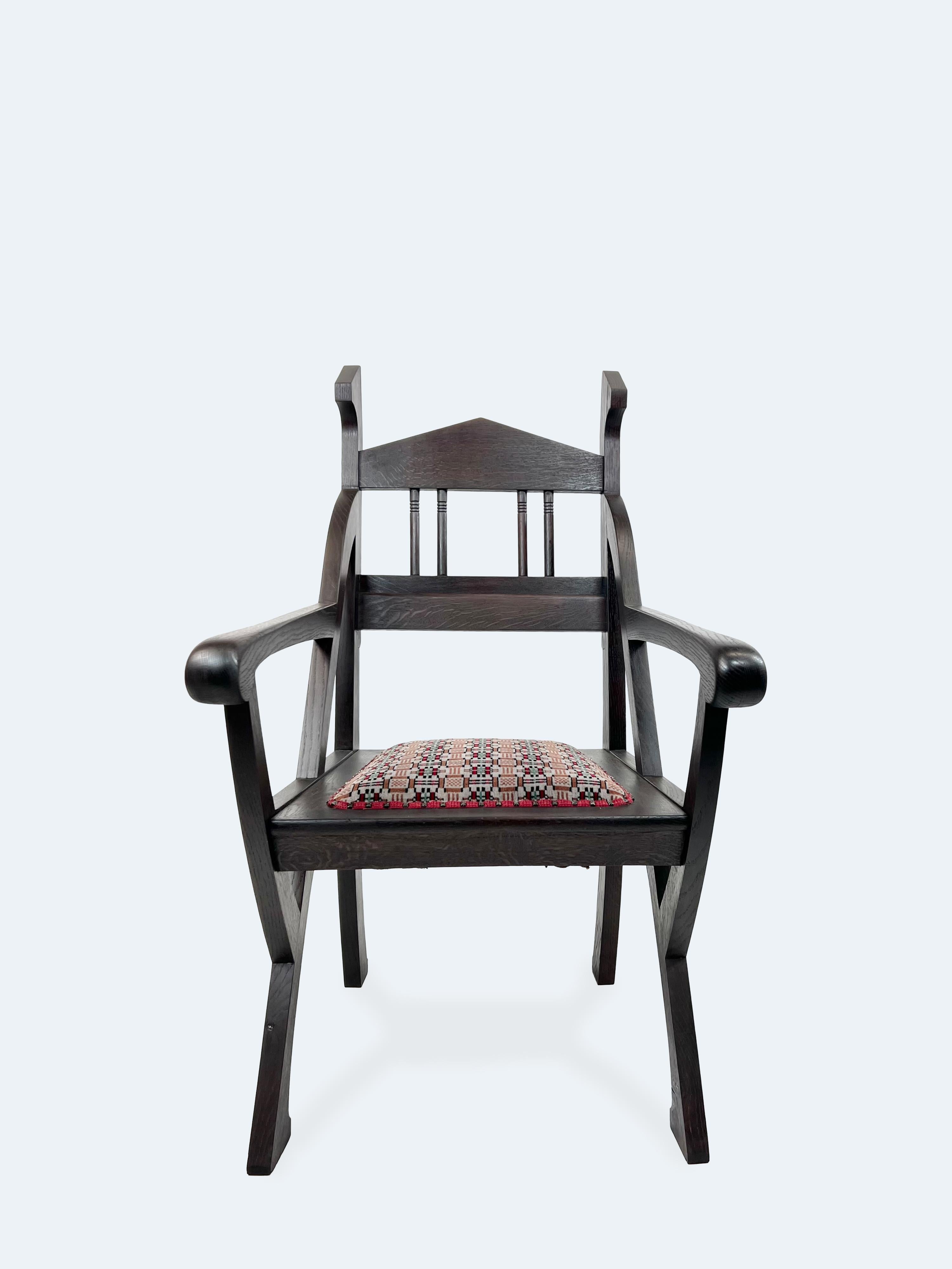 Laqué Fauteuil allemand Jugendstil vers 1900 en vente