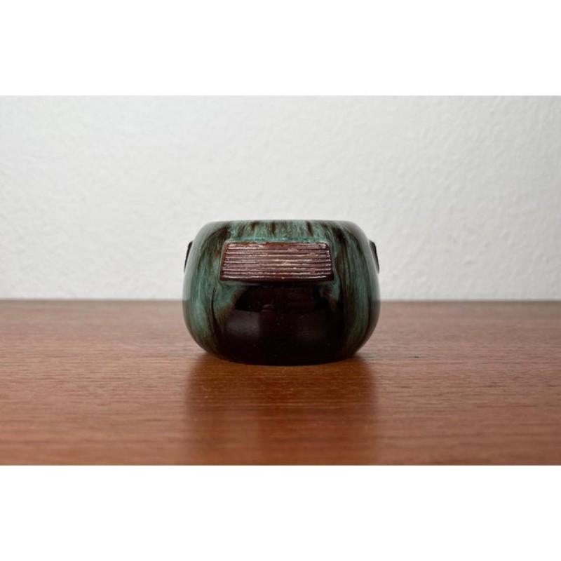 German Jugendstil Art Nouveau Studio Potery Candleholder by Theodor Keerl, 1920s For Sale 6