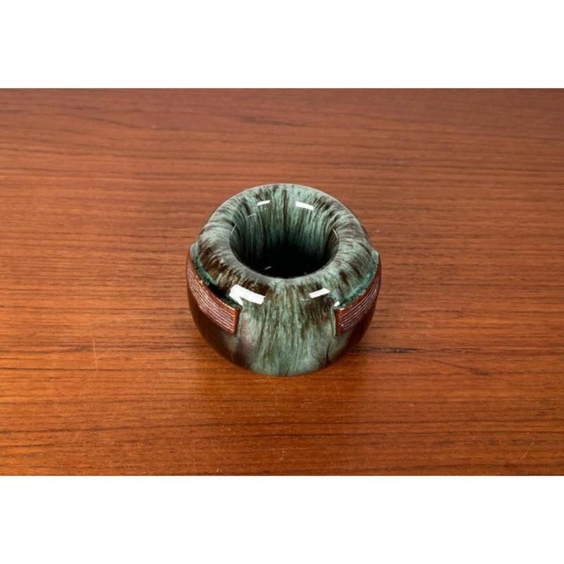 German Jugendstil Art Nouveau Studio Potery Candleholder by Theodor Keerl, 1920s For Sale 7