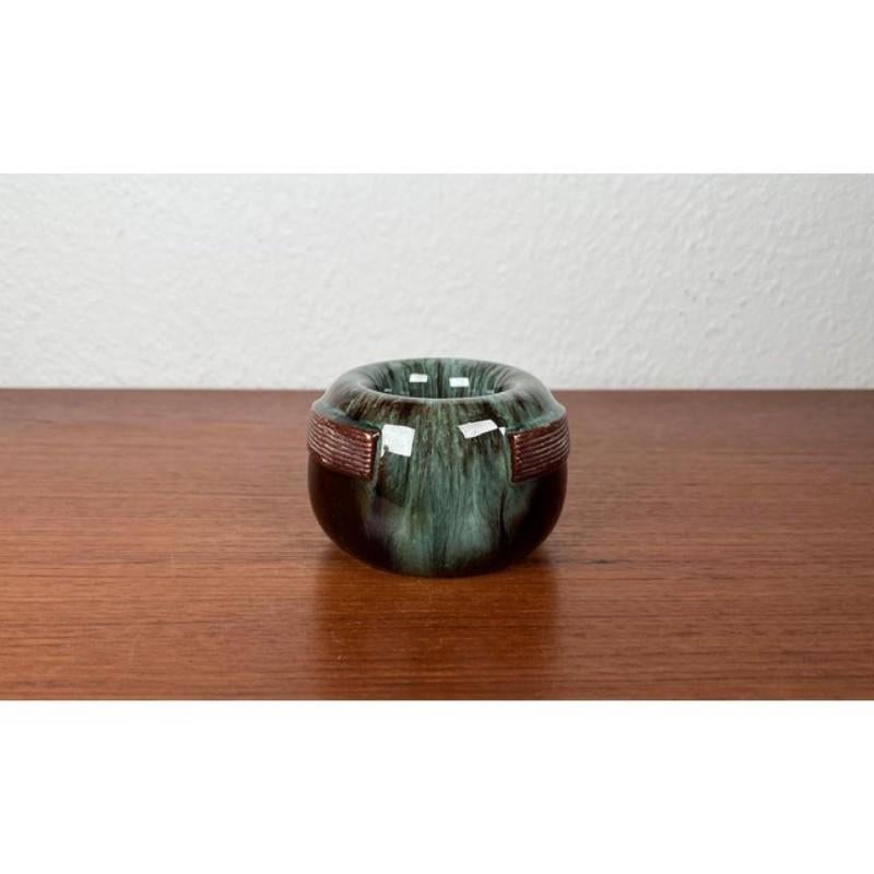 Ceramic German Jugendstil Art Nouveau Studio Potery Candleholder by Theodor Keerl, 1920s For Sale