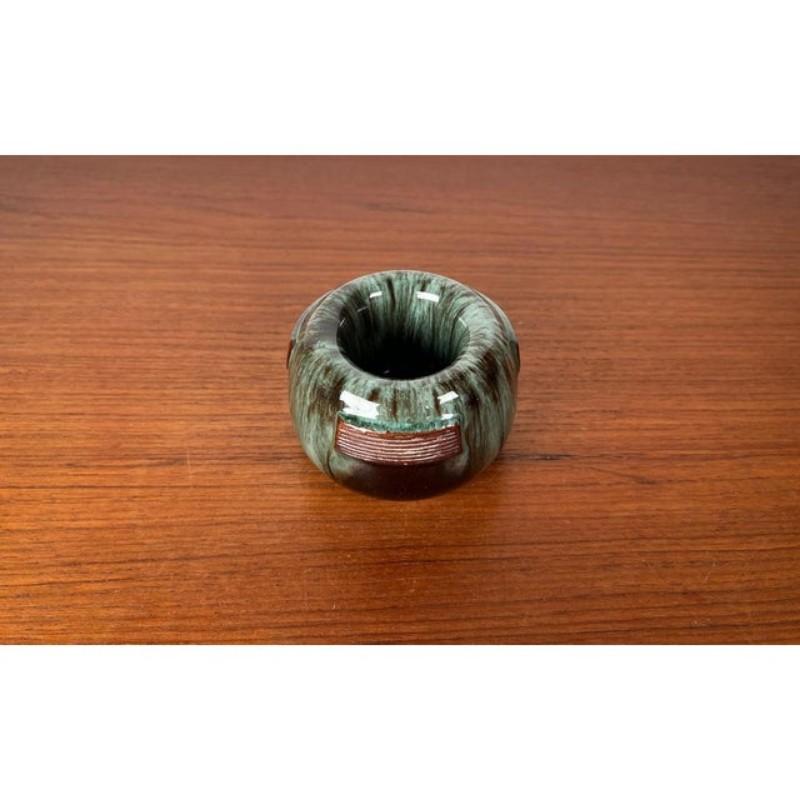 German Jugendstil Art Nouveau Studio Potery Candleholder by Theodor Keerl, 1920s For Sale 1