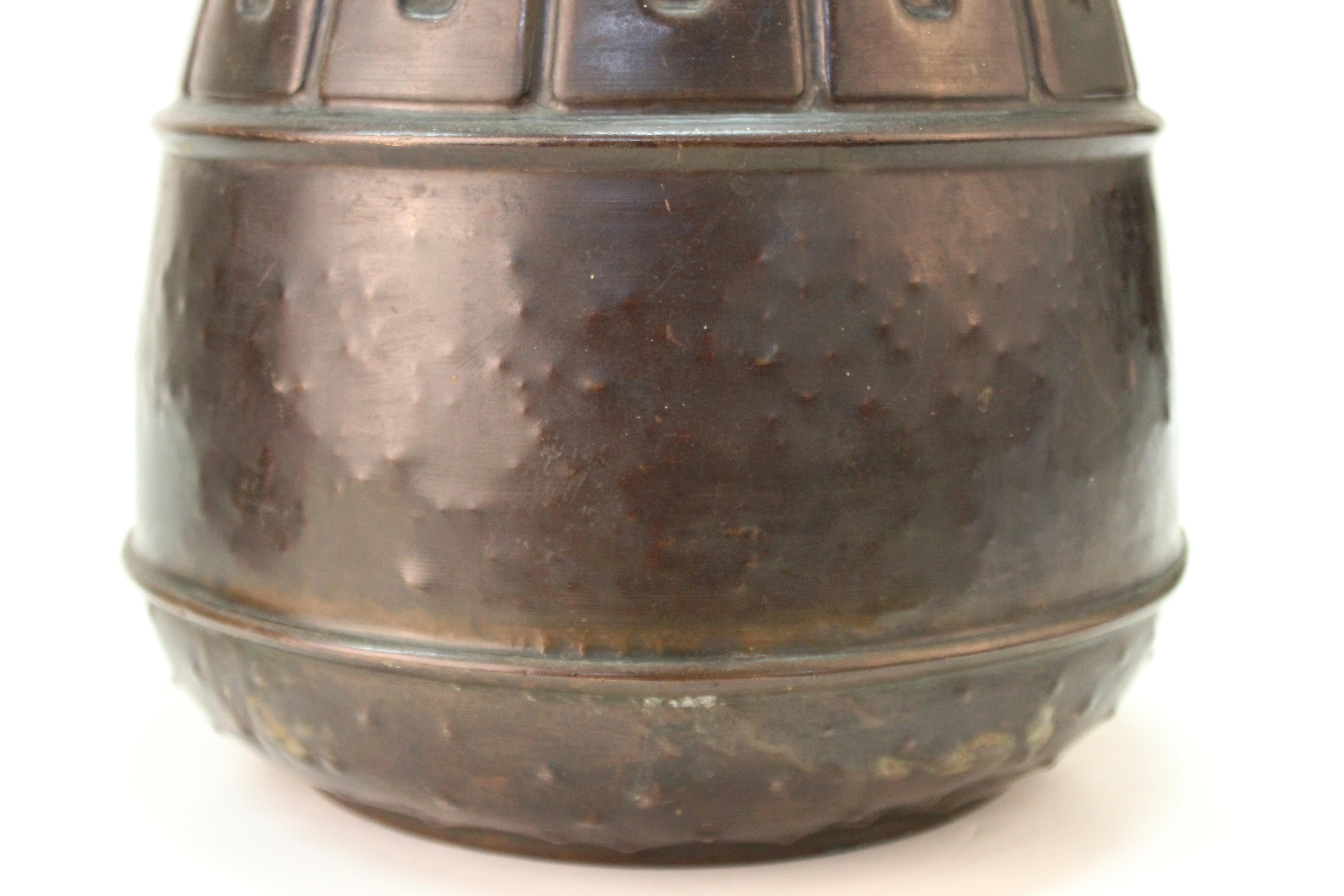 German Jugendstil Walter Scherf & Co. Vases with Handles 8