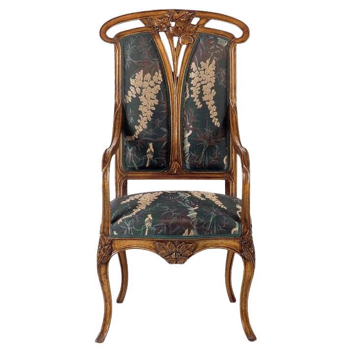 Pre war German Architectural sling leather armchair at 1stDibs