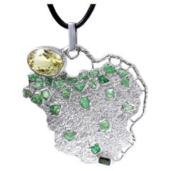 German Kabirski Maree Singular Edition Silver Pendant