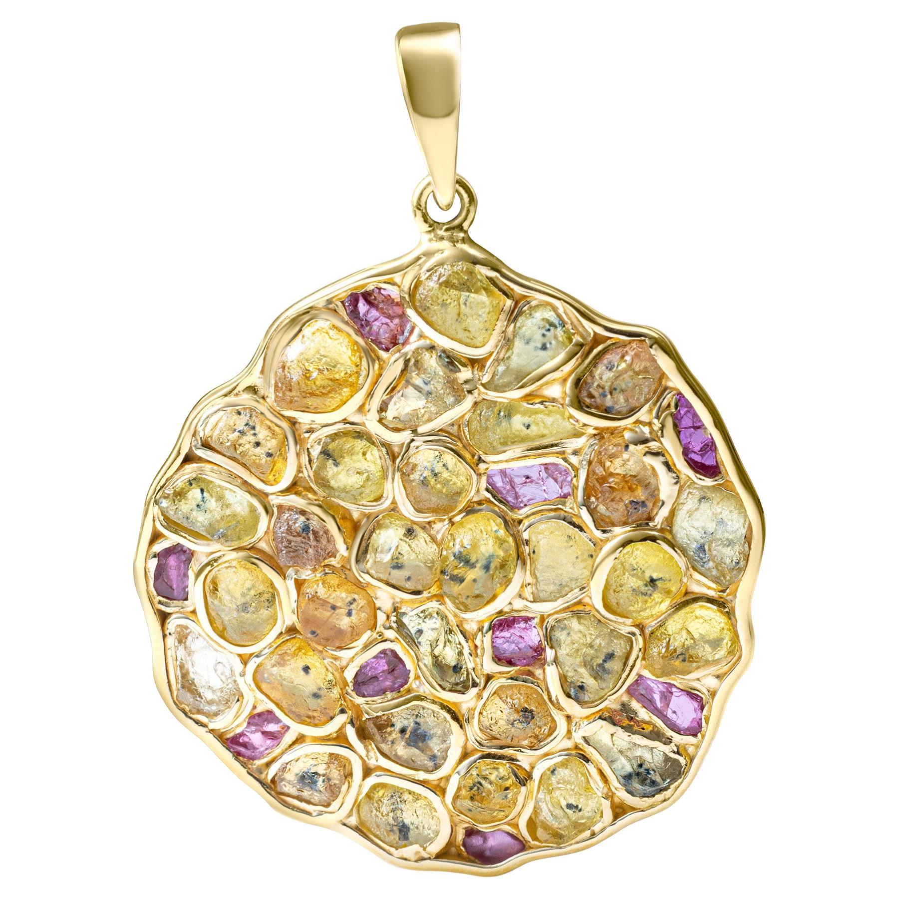 German Kabirski Saori Limited Edition Yellow Sapphire
Ruby Silver Pendant