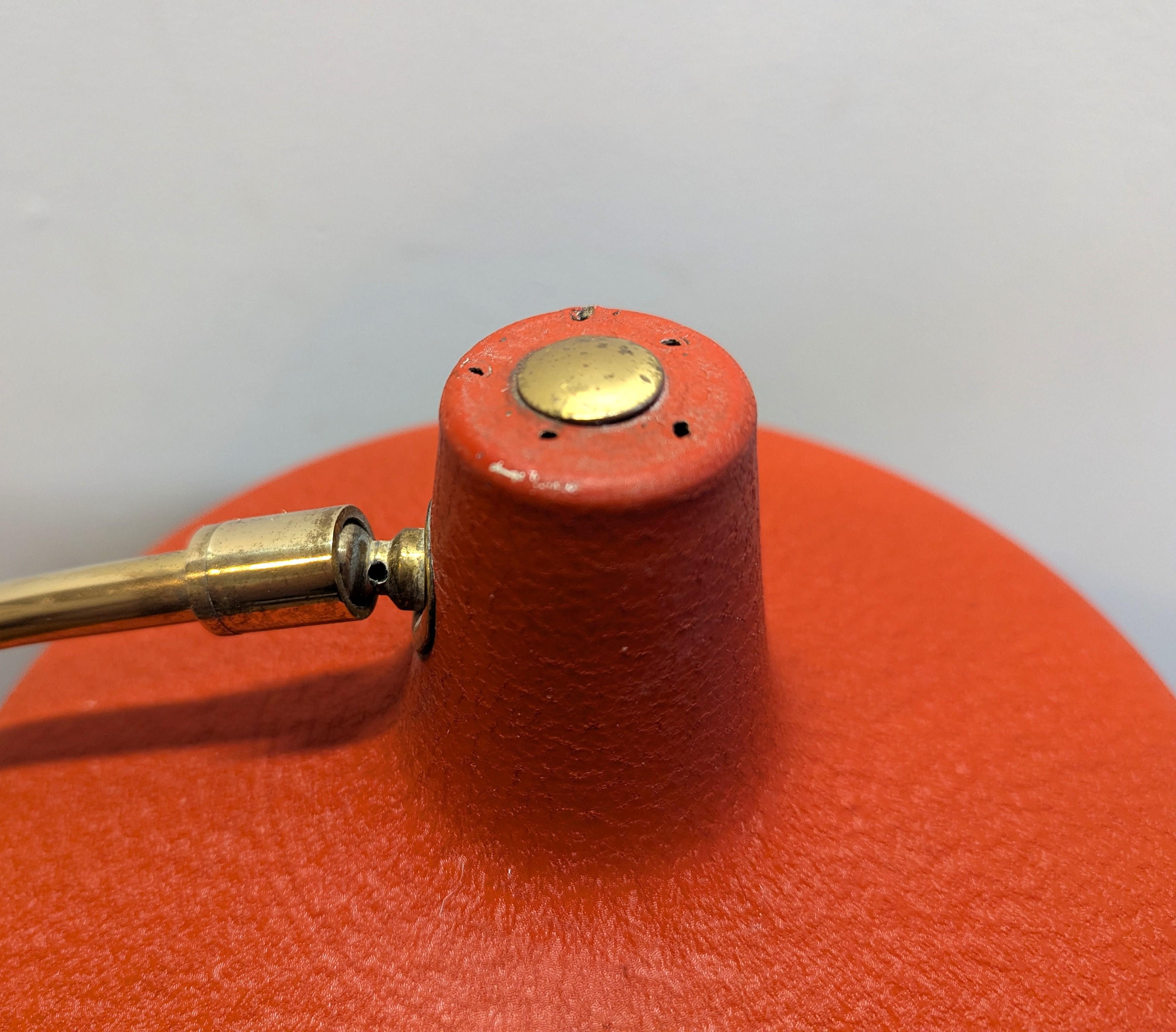 Aluminum German Kaiser Mid Century Modern Articulating Desk Lamp For Sale