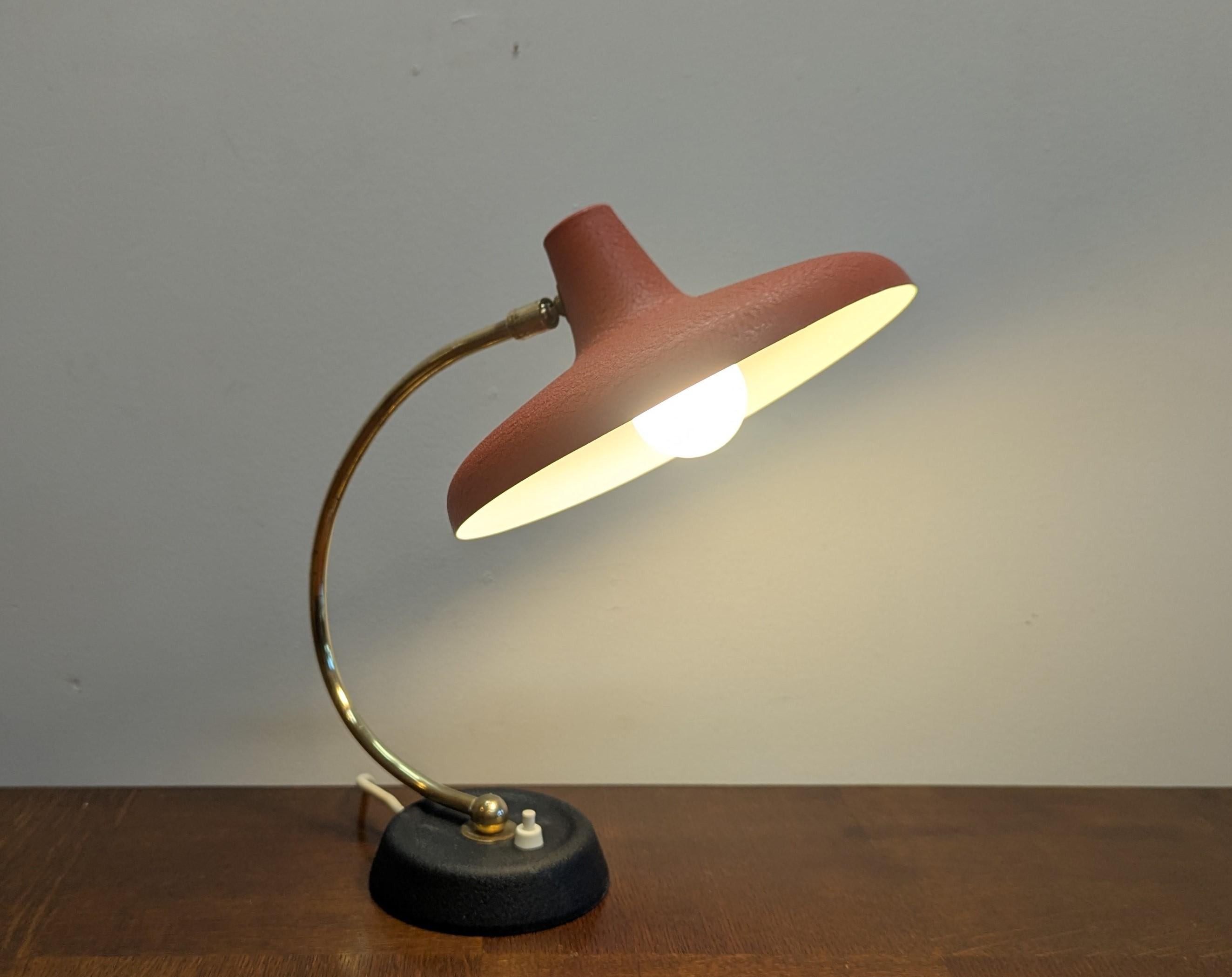 German Kaiser Mid Century Modern Articulating Desk Lamp For Sale 3