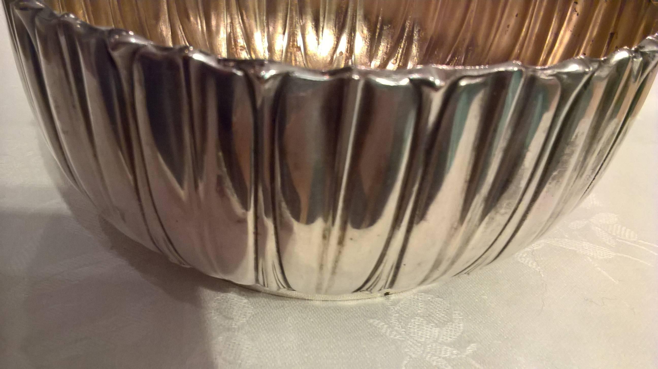  Art Deco German Pair of Silver Bowls Koch and Bergfeld  3