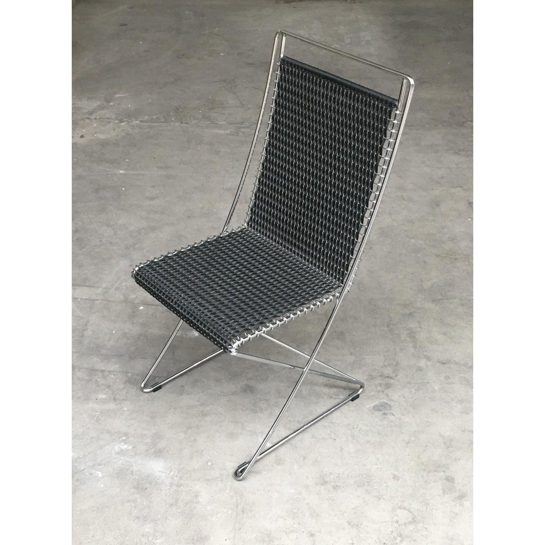 Industrial German Kreuzschwinger Chair by Till Behrens for Schlubach, 1980s For Sale