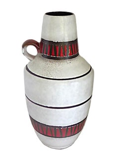 German Krug / Handle Pottery Vessel Mid Century Modern Bay Keramik 1960s Germany