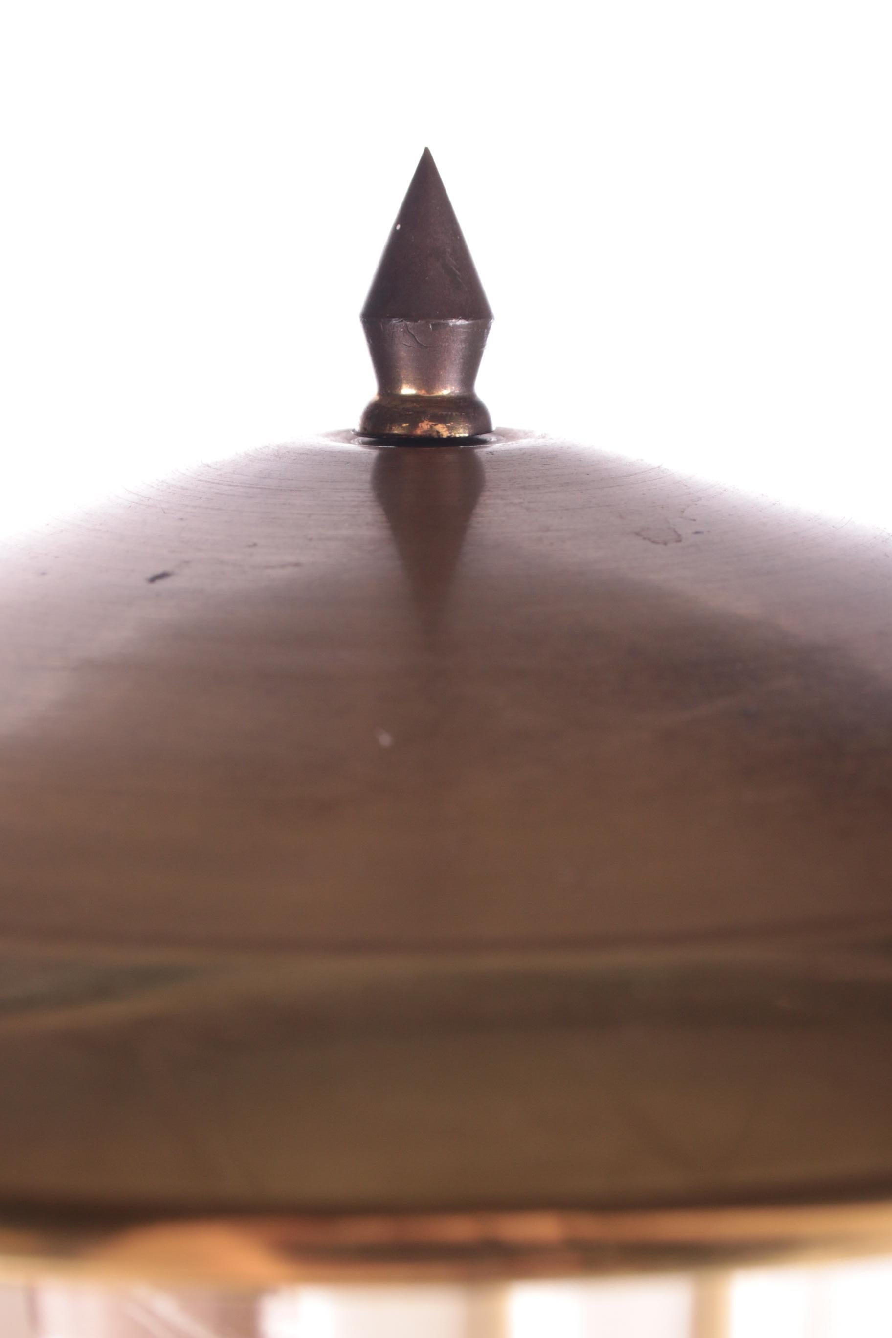 Brass German Lantern Floor Lamp, 1960s