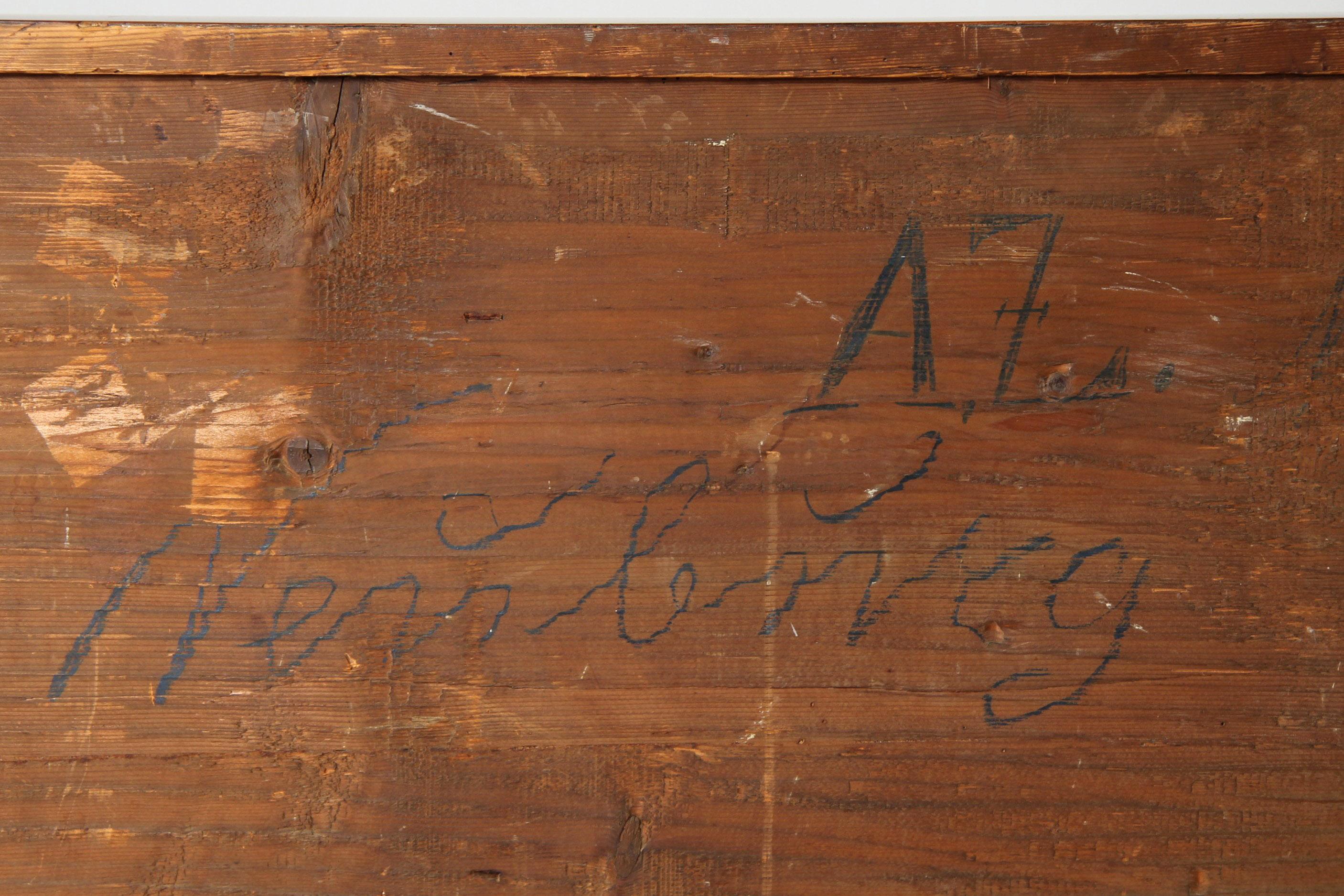 Cassettiera tedesca della fine del XVIII secolo, in noce, restaurata con patina in vendita 9