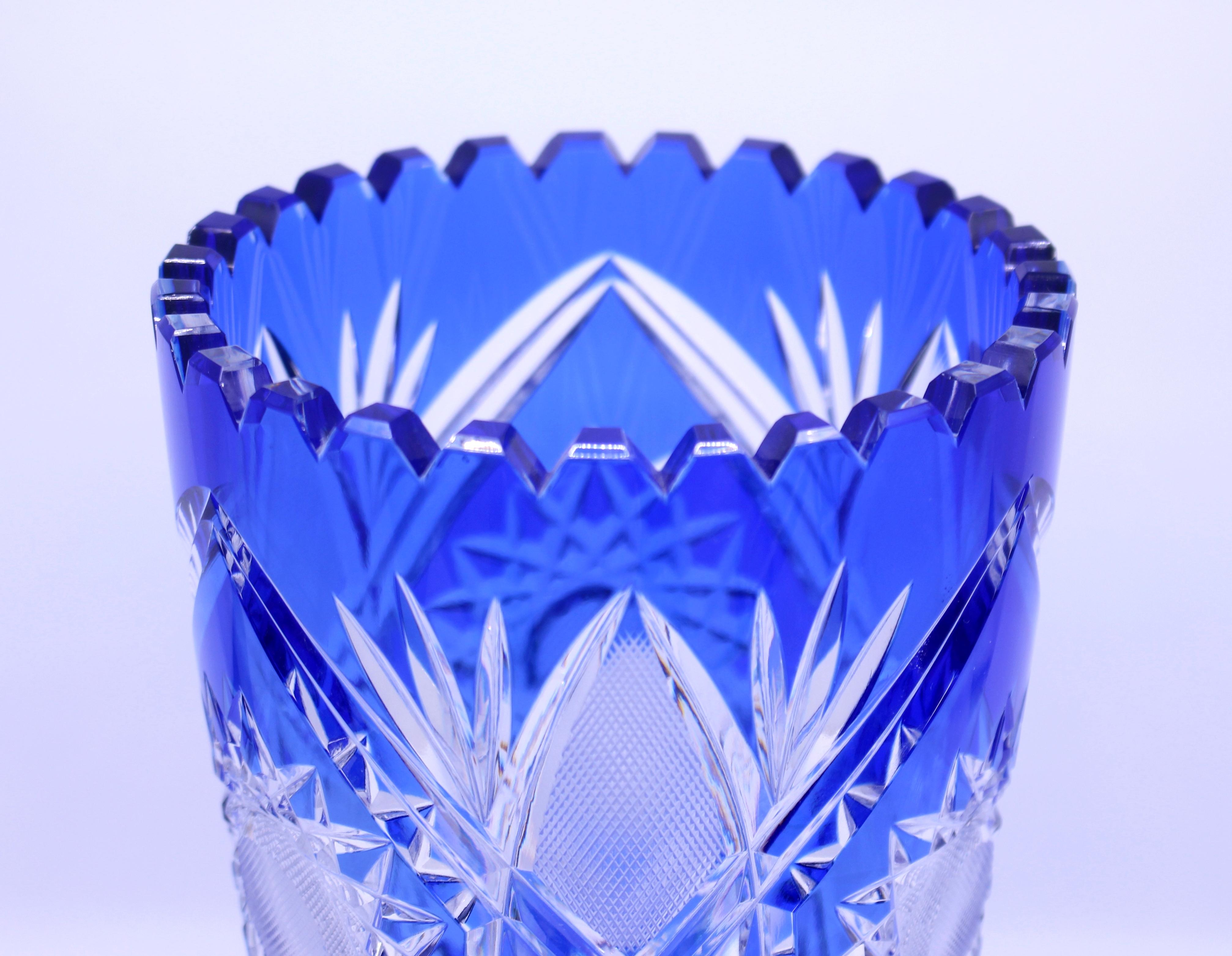 lausitzer crystal vase