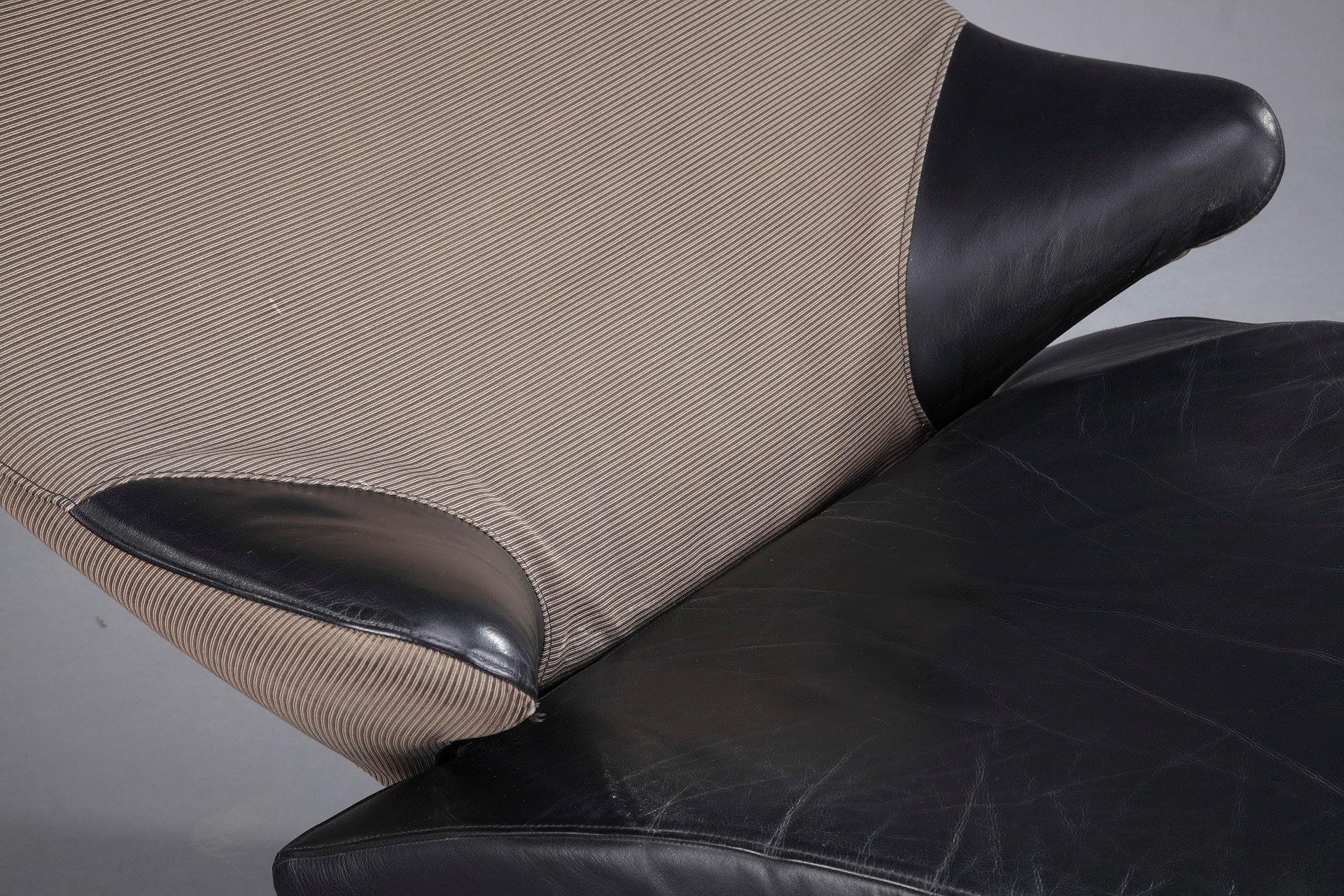 German Leather Solo 699 Lounge Chair by Stefan Heiliger 7