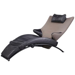 German Leather Solo 699 Lounge Chair by Stefan Heiliger