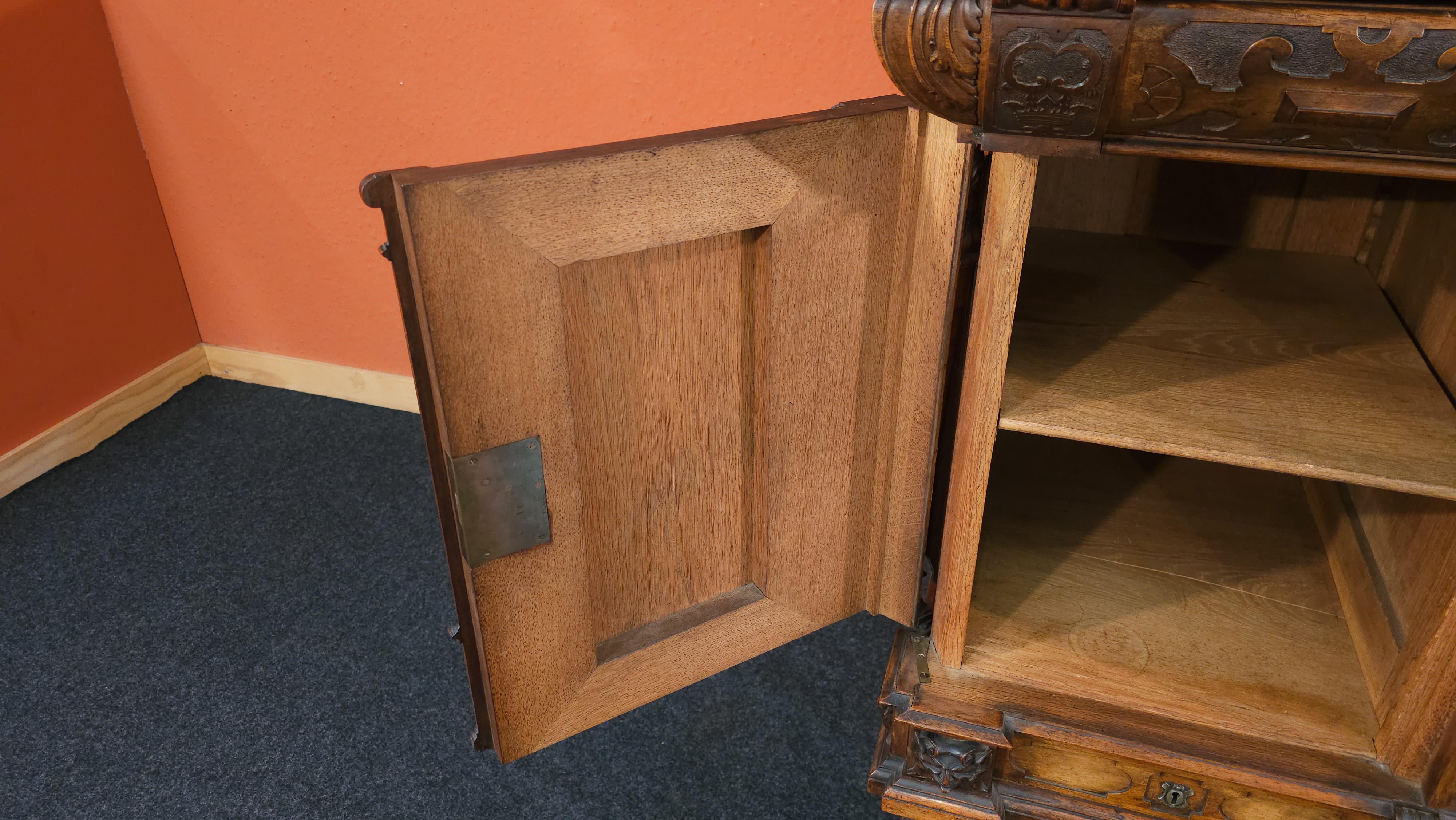 German Lectern Podium with Inlays, 1850 circa For Sale 7