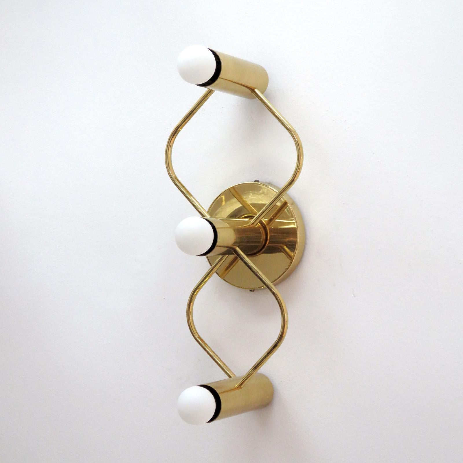 Mid-Century Modern German Leola Flush Mount Light Fixture, 1970 For Sale