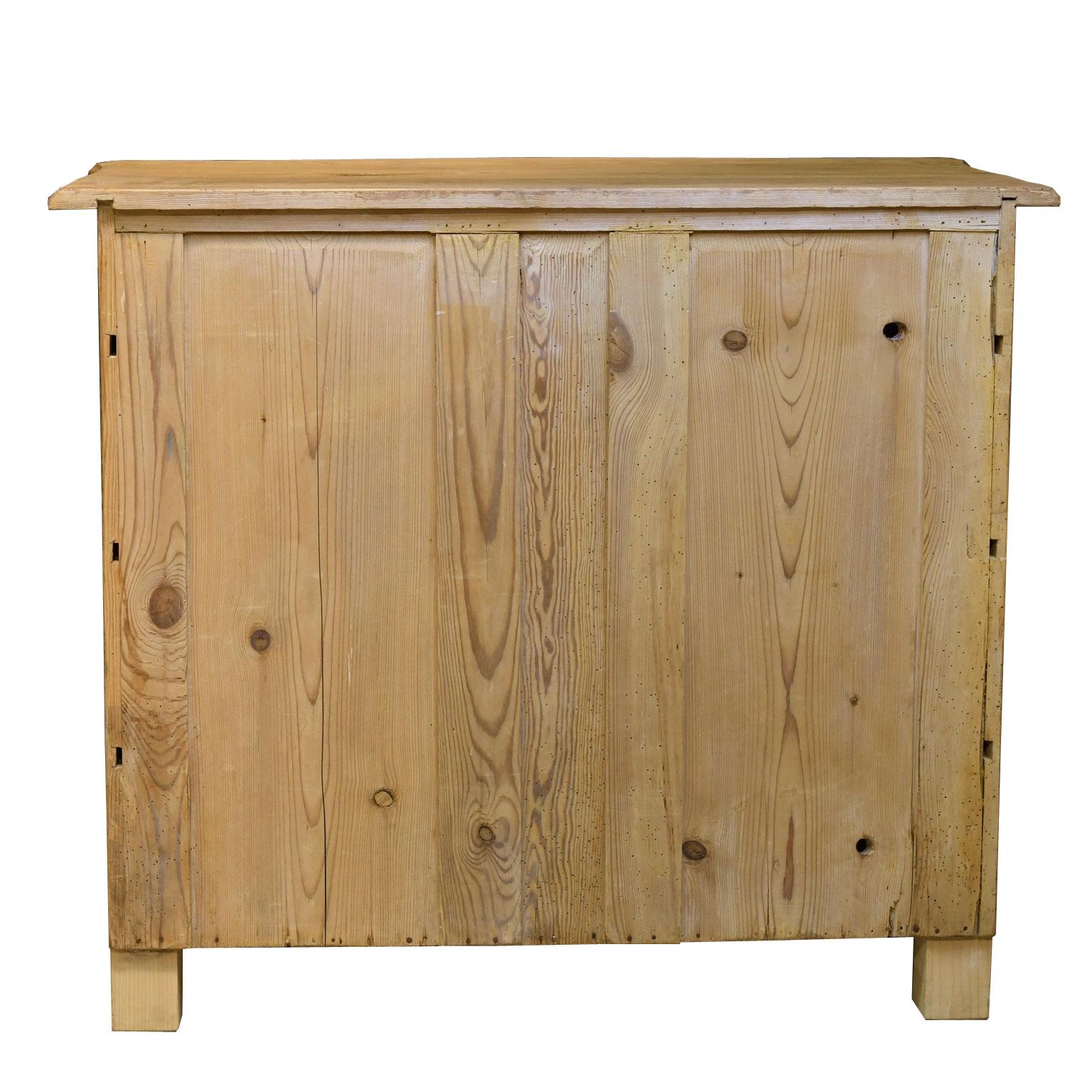German Louis Philippe Chest of Drawers in Pine, circa 1850 1