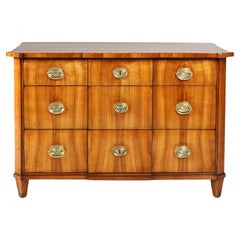 Antique German Louis XVI Chest Of Drawers with amazing Central Locking System