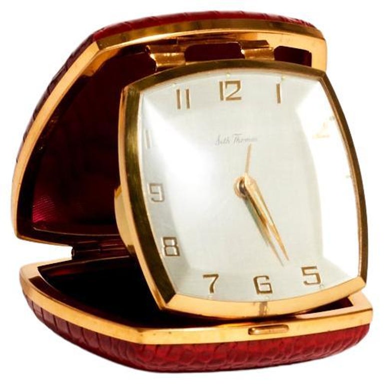 GermanMade Wind Up Travel Clock at 1stDibs