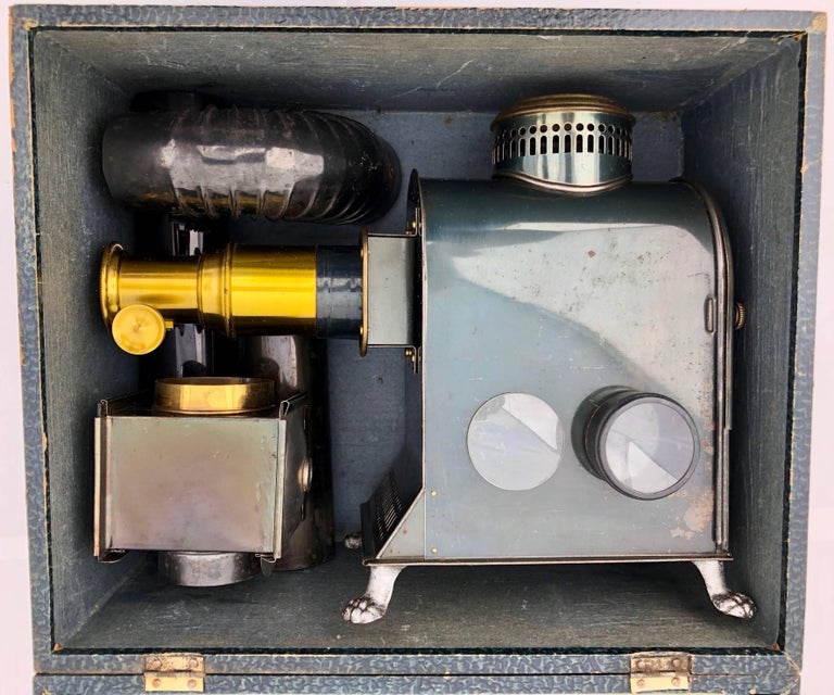 German "Magic Lantern" Complete, in it's Original Box, Never Used