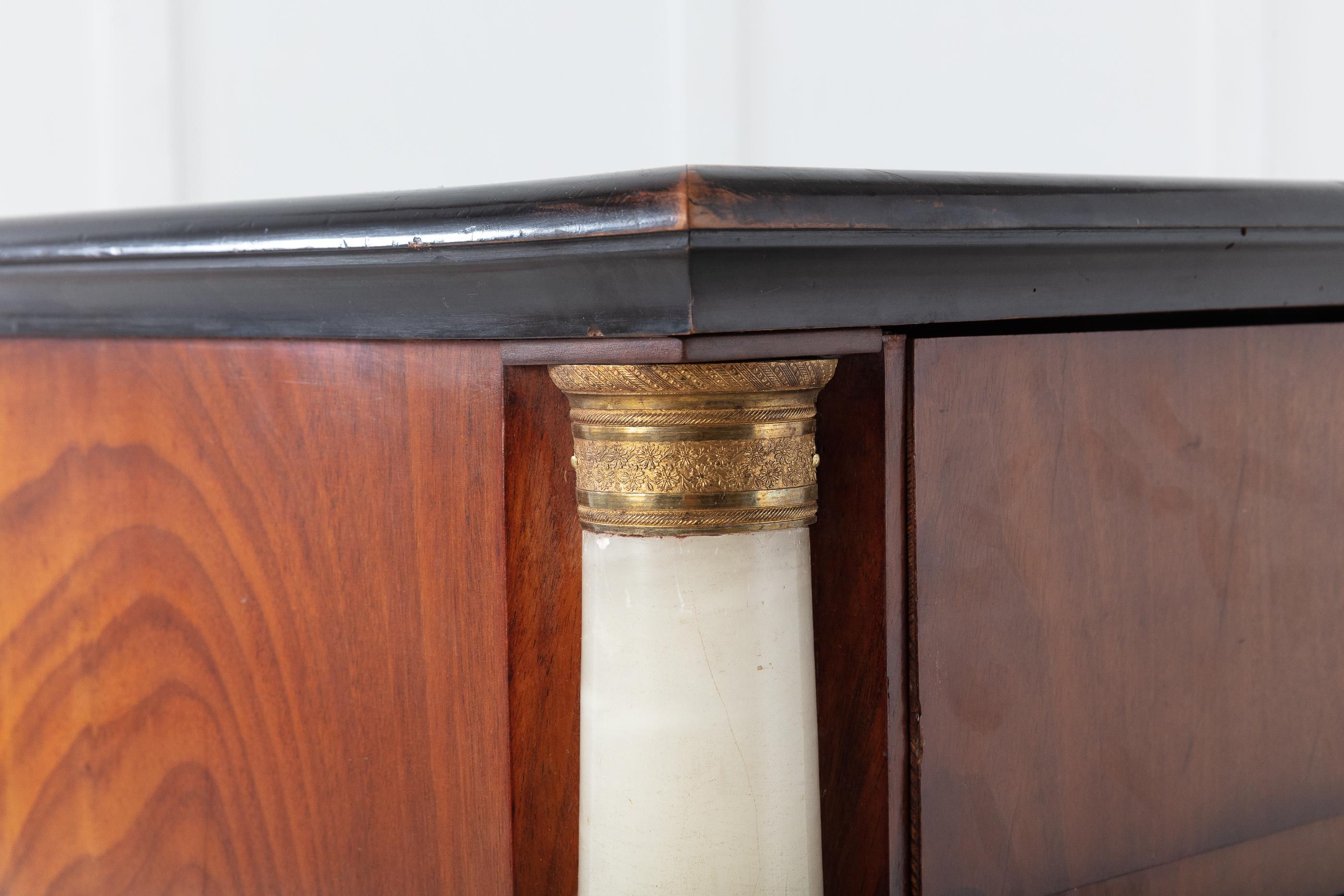 19th Century German Mahogany Biedermeier Chest, circa 1820