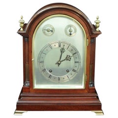 German Mahogany Ting Tang Bracket Clock by Winterhalder & Hofmeier