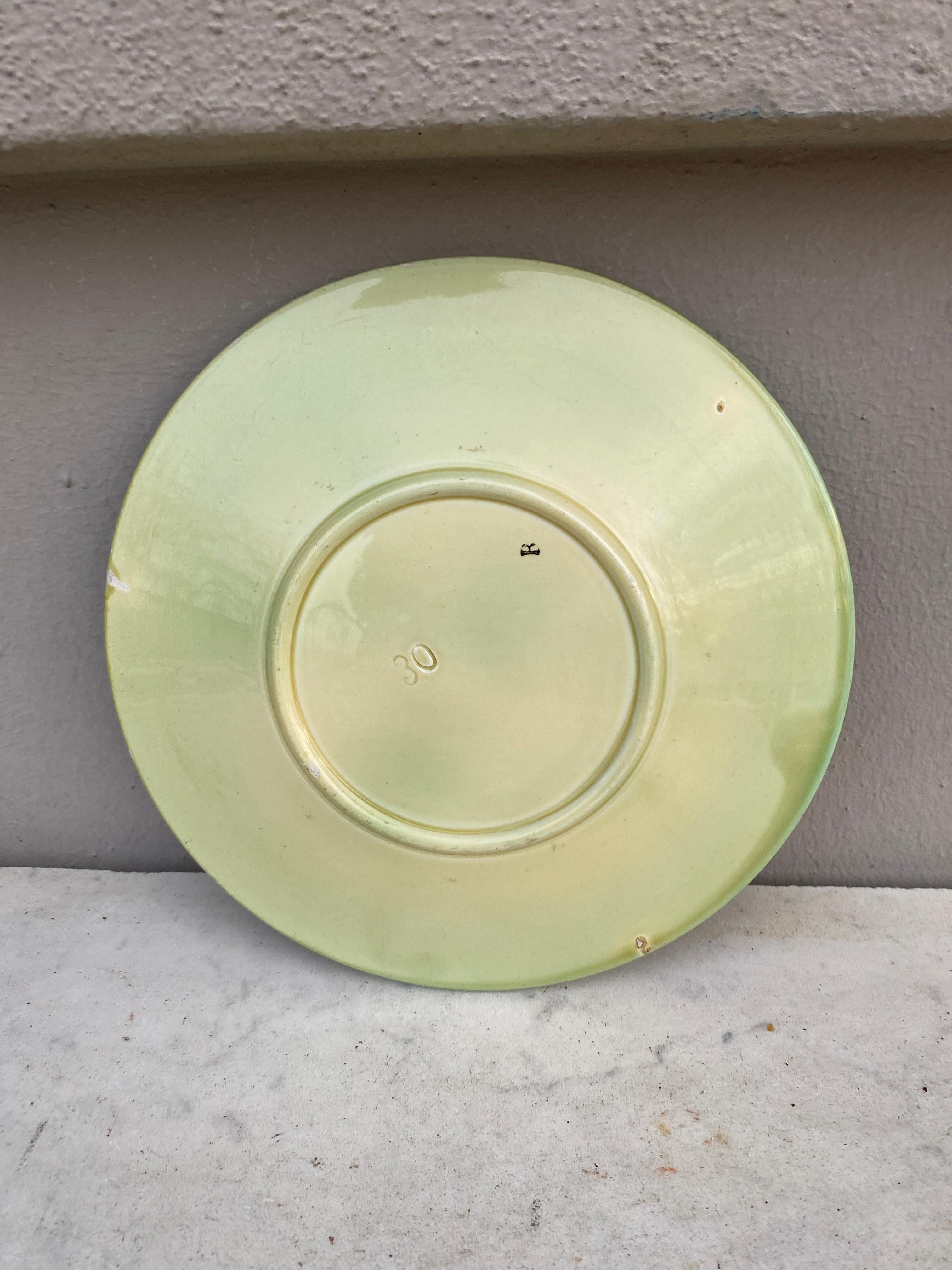 Tedesco Piatto di maiolica tedesco, circa 1900 in vendita