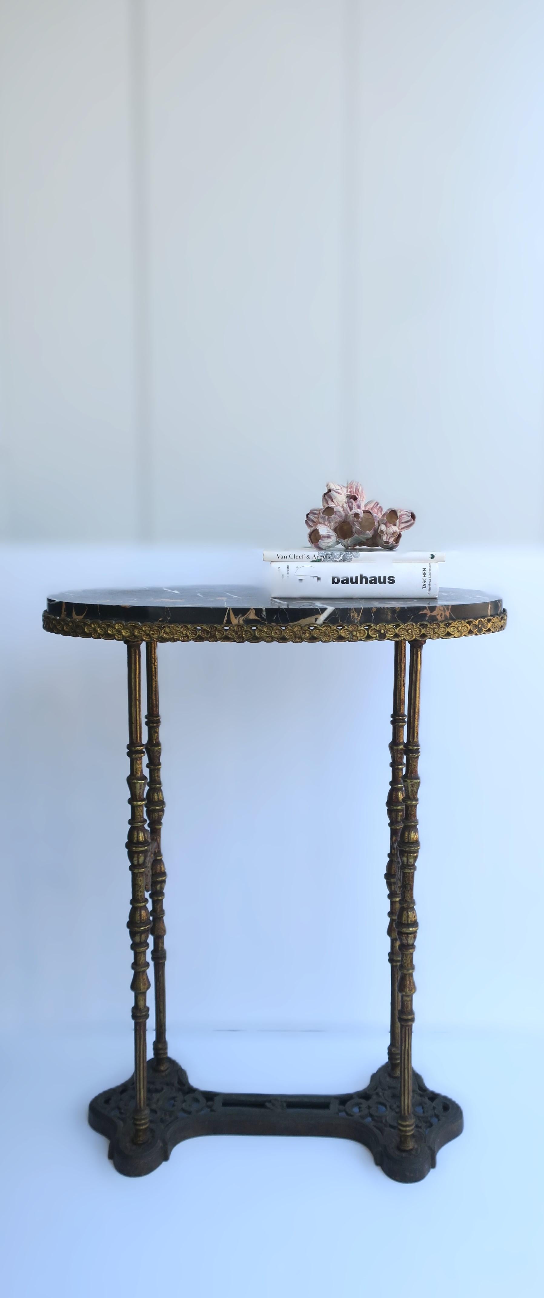 German Marble Foyer Console Table For Sale 1