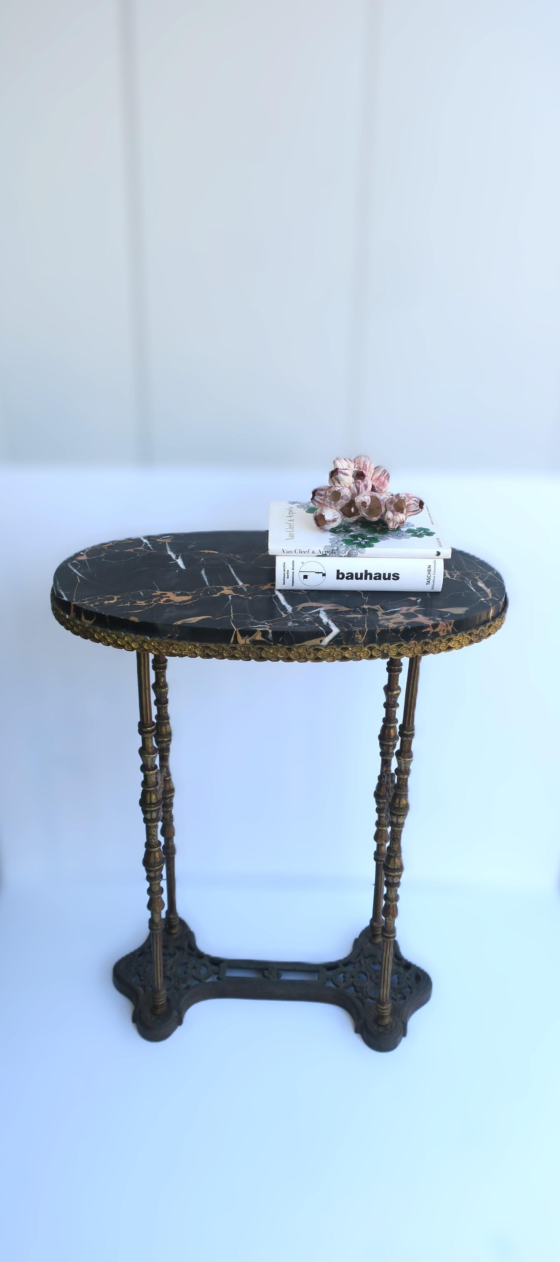 German Marble Foyer Console Table For Sale 3