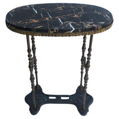 German Marble Foyer Console Table
