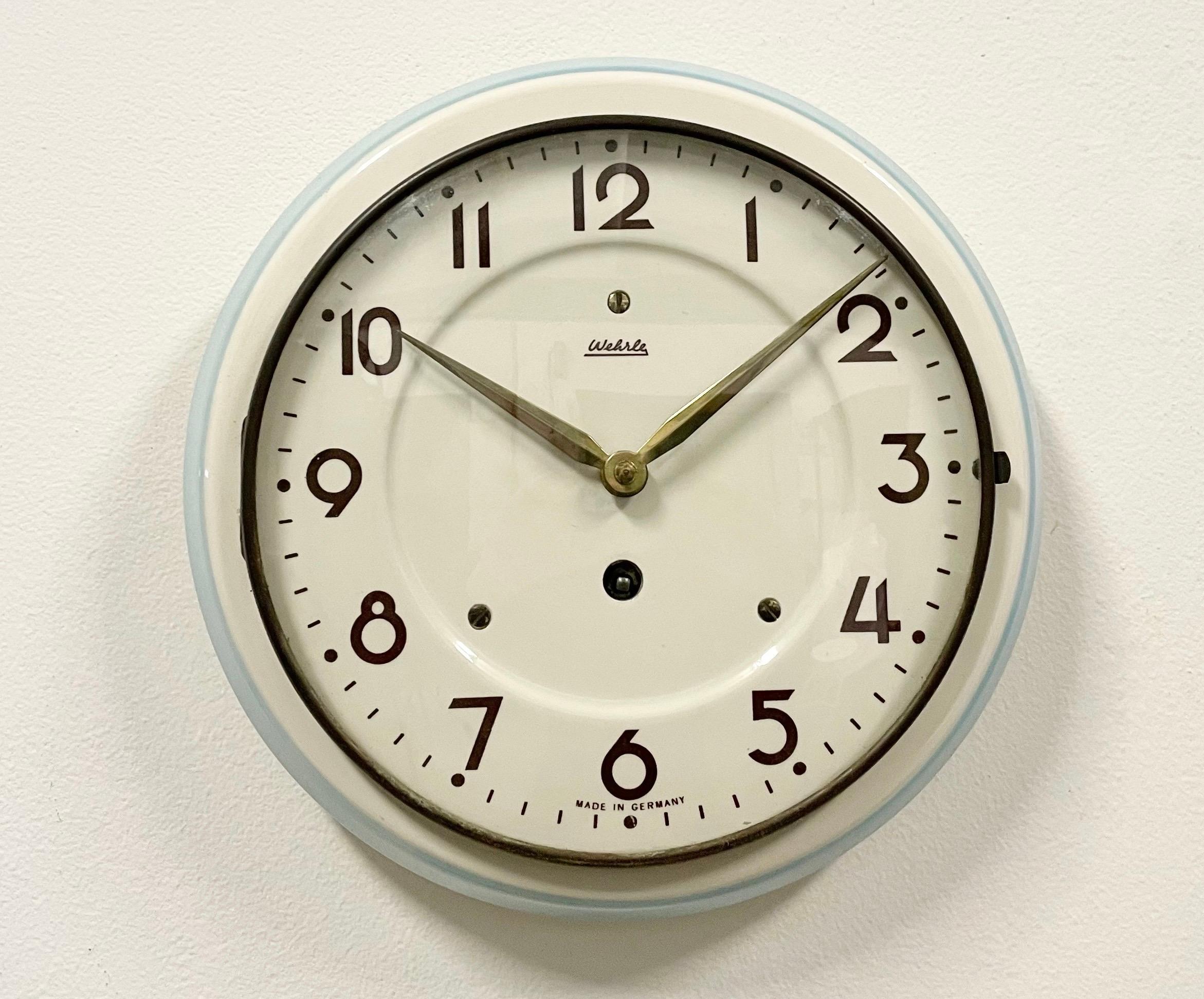 wehrle wall clock germany
