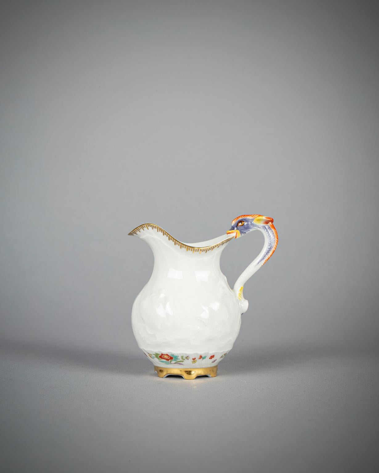 German Meissen Porcelain Swan Service Pattern Part Coffee Service, 20th Century For Sale 8