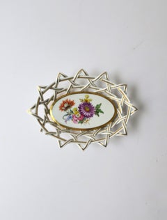 German Meissen Porcelain Soap Dish