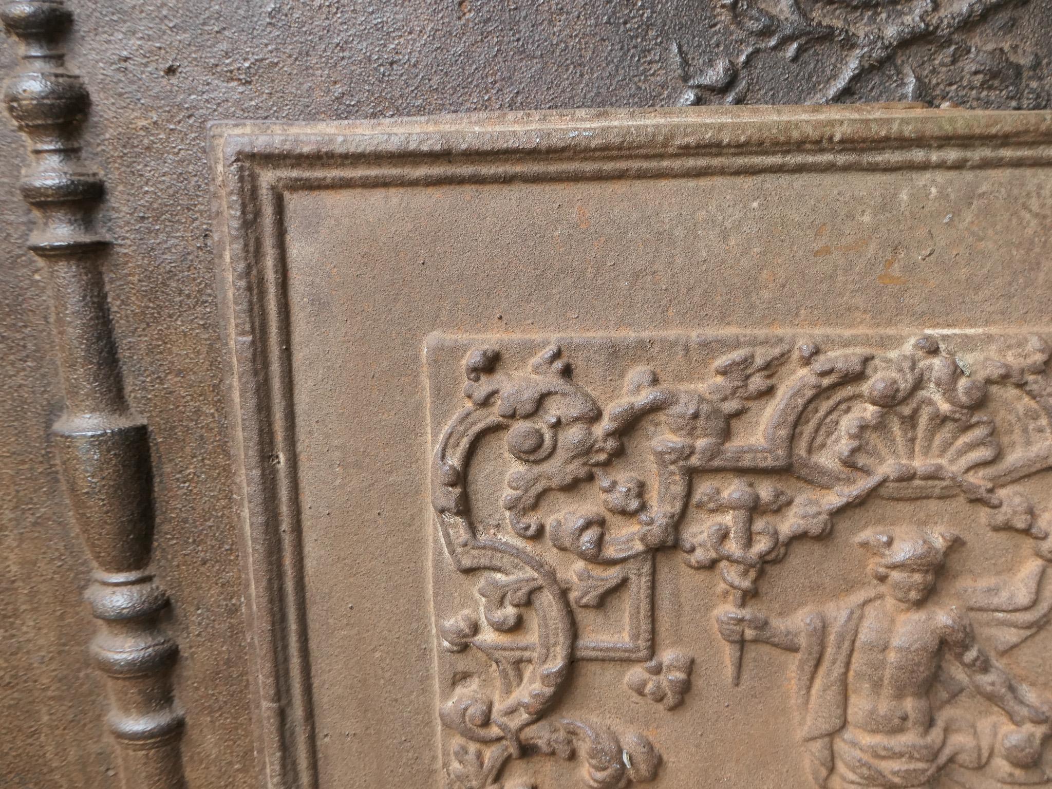 German 'Mercury' Fireback, 20th Century For Sale 2