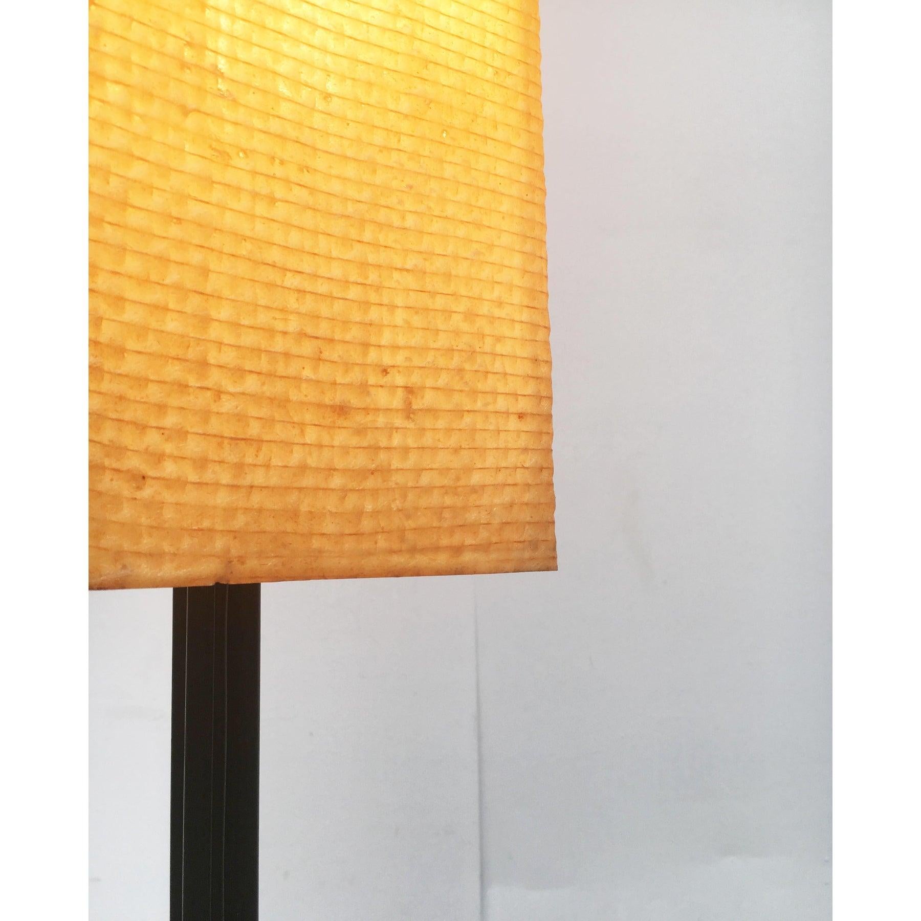 German Metal and Plastic Floor Lamp from Hesse Leuchten, 1960s For Sale 3