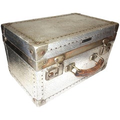 Vintage German Metal Cinematographers Camera Case, circa Mid-20th Century, Rare Finish