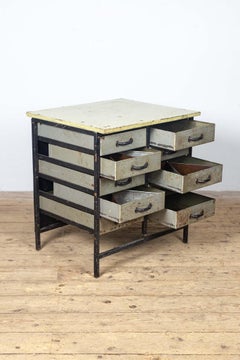 German Metal Drawers Cabinet, 1970s