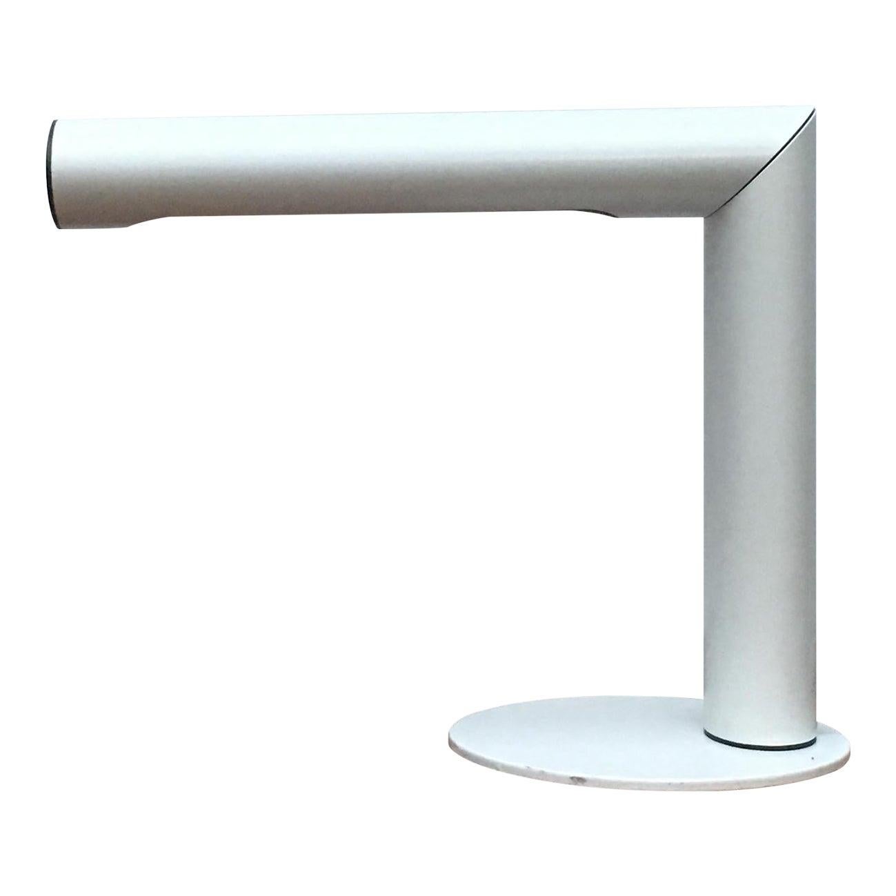 Lampada da tavolo minimalista tedesca in metallo di Brendel Leuchten, anni '70